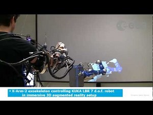 X-Arm-2 Exoskeleton and KUKA LWR Demo in 3D Augmented Reality