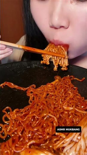 Spicy Octopus & Noodles Mukbang 🌶️ ASMR