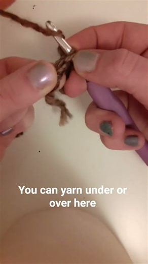 How to single-crochet (sc)