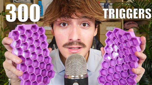 【TomASMR】30分钟内300个触发音