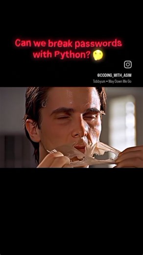 codingwithAsim on Instagram: "README 🔐 Password Guessing Simulator (Python) A Python-based brute-force password guessing simulation for educational purposes 🚀 Project Overview Password Guessing Simulator demonstrates how a brute-force style password attack works by randomly generating characters until the correct password is guessed. ⚠️ Educational Use Only This project is intended to help learners understand password security concepts. 🛡️ Disclaimer ❗ This project does NOT hack real accounts