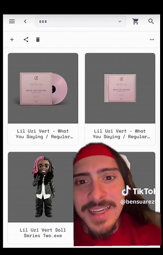 NEW UZI MERCH #liluzivert #uzi #liluzi #bensuarezfr