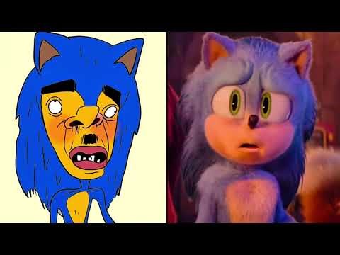 Sonic the Hedgehog Drawing Meme | Try Not to Laugh
