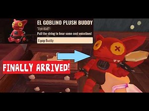 I GOT THE EL GOBLINO BUDDY IN DOORS!