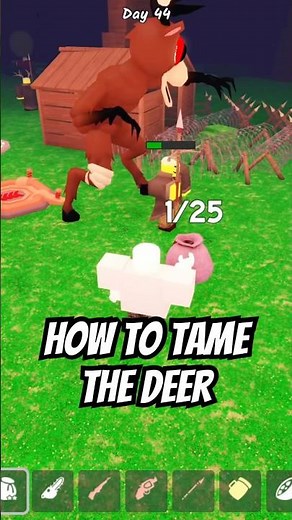 How to TAME the DEER in 99 Nights! 🦌 Full Healing Guide #99nightsintheforest #99nights #roblox