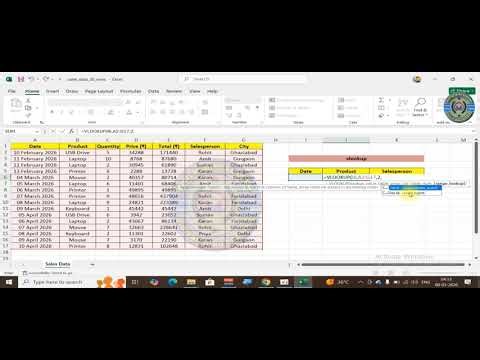 Excel Me VLOOKUP Kaise Use Kare | Full Tutorial Hindi@DigitalMindReading 