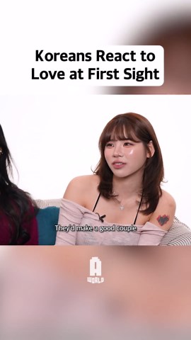 Korean Reactions to Love at First Sight