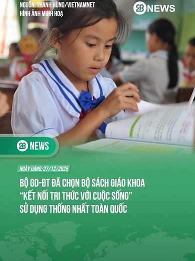 Sách giáo khoa 'Kết nối tri thức với cuộc sống'