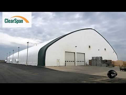 ClearSpan Fabric Structures on the Science Channel's "How It's Made" for fabric buildings