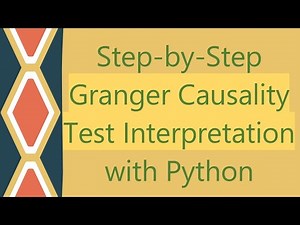 Step-by-Step Granger Causality Test Interpretation with Python