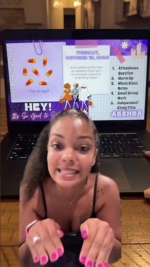 Agenda slides for the entire 2026-2027 school year done for you with dates and attendance questions