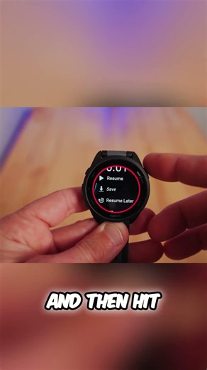 How to STOP & SAVE Your Run with GPS 🏃📡 FAST!