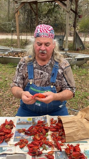 Crawfish String Removal. Folks been asking how to do this. #howto #hack #crawfish | Bruce Mitchell