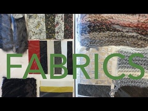 Fashion Design Tutorial 4: Fabrics & Materials