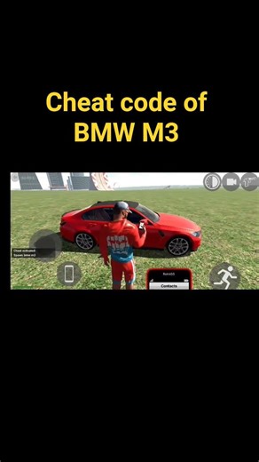 cheat code of BMW M3 Indian bike driving 3D