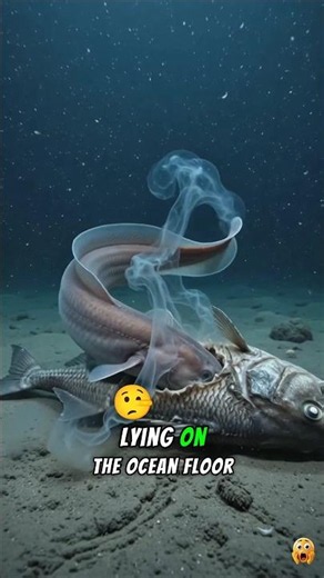 This Fish Escapes Using Slime 😱#Hagfish #SeaMonster