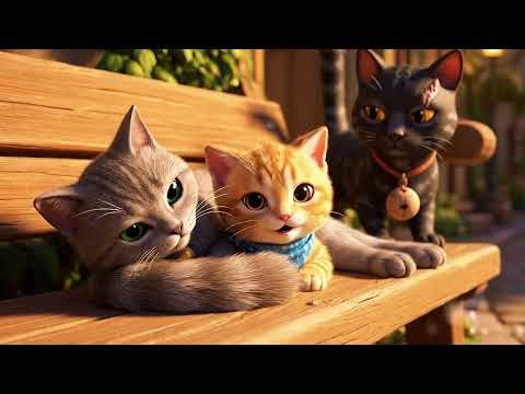 The Cat Family: A Mother’s Love | 3D Animated Short Film for Kids