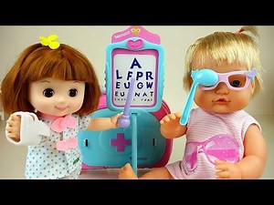 Baby Doll eye test & doctor play kit toys