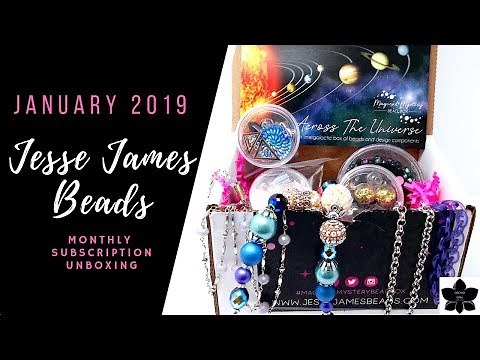 January 2019 Jesse James Beads | Monthly Bead and Jewelry Making Subscription Box Unboxing