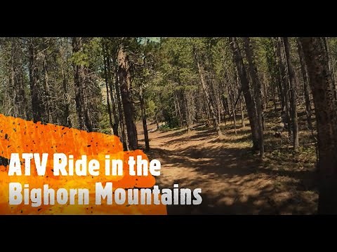 ATV Ride in Bighorn Mountains WY - near Sheridan, Wyoming