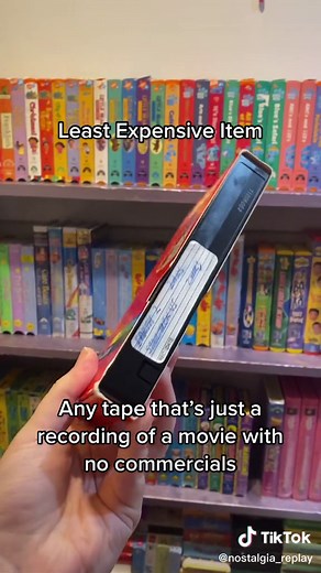 VHS Tape Collector Check: Updated Version ☺️