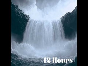 White Noise Waterfall | Sleep Sound (12 Hours)