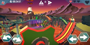 Gravity Rider ZERO is a physics-based motorbiking game that's available now on iOS and Android