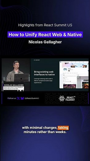 Is using Web code to build Native apps 'unrealistic' or bad for performance? #shorts