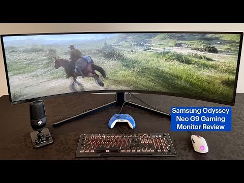 Samsung Odyssey Neo G9 Gaming Monitor Review