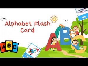 Alphabet Flash Card for Kindergarten Video | ABC Flash Cards | Letter Sounds