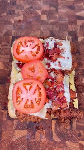 Fried chicken sliders