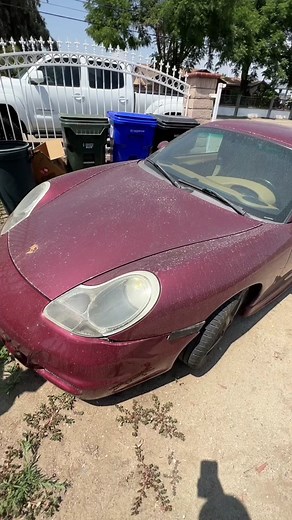 My Porsche Boxster finally getting some attention! This was not a correction, just clay bar and sealant to get it looking decent #autodetailing #detailing #detailers #carwash #porsche #boxster