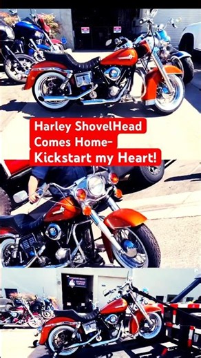 #classicmotorcycles rule #harleyshovelhead comes home #harleydavidson #americanmade #happy4thofjuly