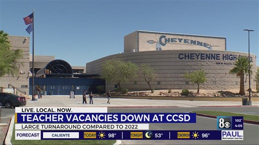 CCSD achieves dramatic drop in teacher vacancies as 2025-26 school year nears
