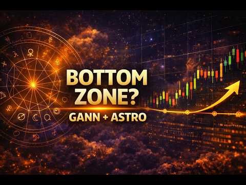 Gann & Astro Signal: Are Nifty, Bank Nifty & Commodities Near a Key Bottom?