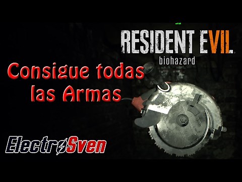 Resident Evil 7 - Guía - Localización Todas las armas y datos sobre ellas.