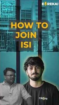 How to Join ISI Indian Statistical Institute1