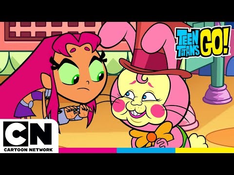 Robin și Starfire ADORĂ ciocolata de Paște | Haideți, Tineri Titani! | Cartoon Network