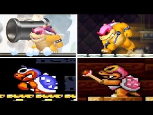 Evolution of - Roy Koopa in Super Mario Games
