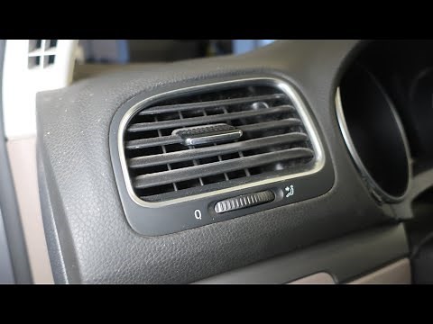 VW Golf 6 - Luftausströmer Luftdüsen Lüftung wechseln
