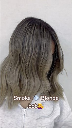 How To Get Smoky Mushroom Blonde Bob Hair Color| Blonde Hair Transformation ✨ @balrajhairart
