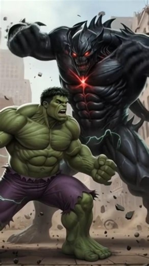 Hulk VS DARK MONSTER!!