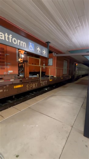 Just a little wash action at the station this morning, while everyone was sleeping. | John Henning