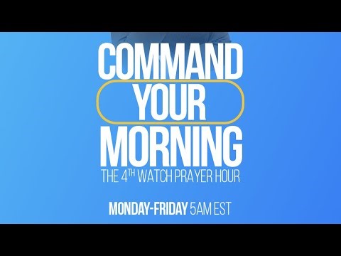 HEAR, PRAY, and "Command Your Morning", Thurs. Dec. 11, 5A, ET. with Pastor Krista T.