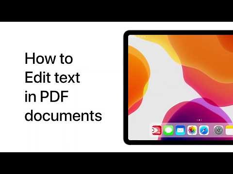 How to Edit Text in a PDF File