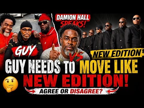 Damion Hall Calls Out Guy 😳 “We Need to Move Like New Edition!”