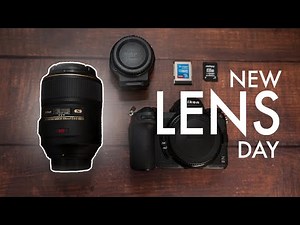 I have a NEW lens! Nikon 105mm f/2.8 VR G Macro lens review for 2023