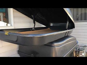Rooftop cargo carrier tip.