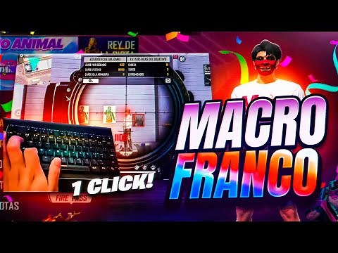 MACRO de DOBLE FRANCO Free Fire PC 2021