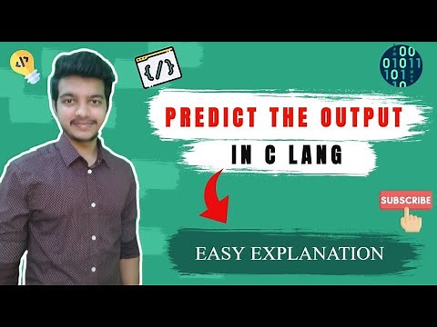 Predict the Output in C Language | Question 1 | Pseudocodes | Interview Preparation | Bhuvan Agarwal